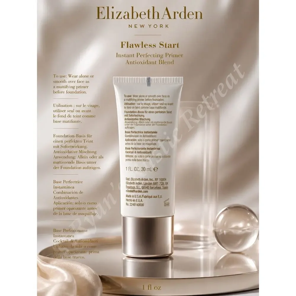 Elizabeth Arden Flawless Start Instant Perfecting Primer 1fl.oz./30ml NWOB